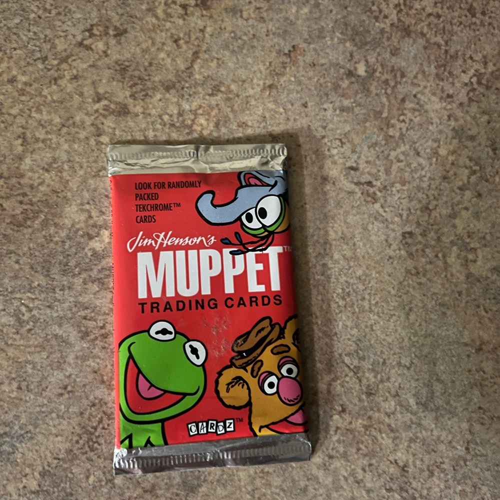 1993 Muppets unopened pack